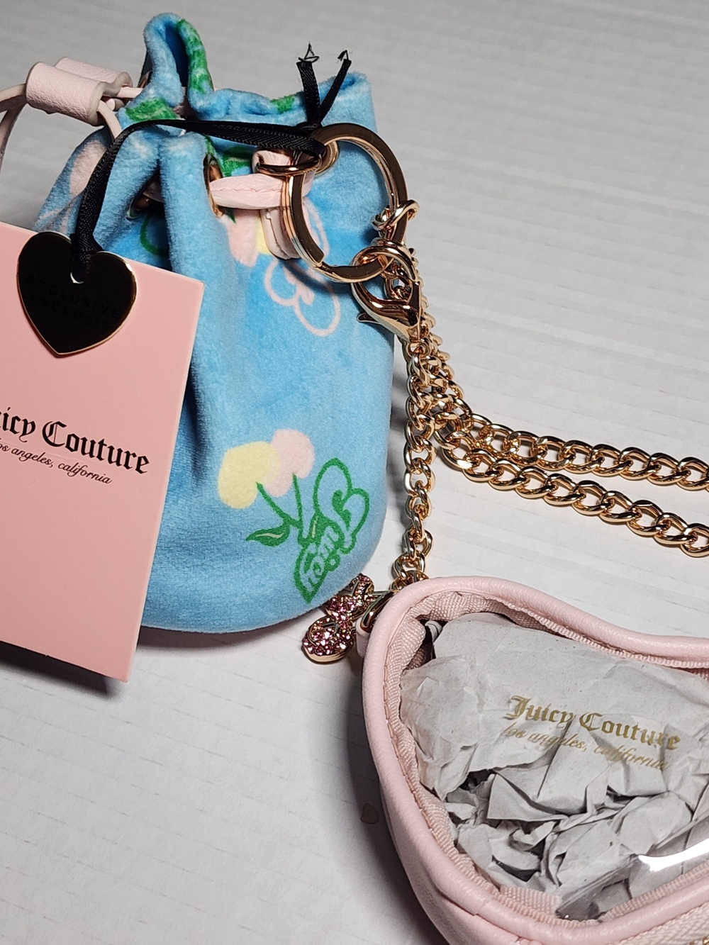 NWT Rare Juicy Couture Plush Mini Bucket Bag 💕